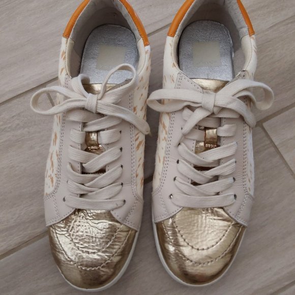 Dolce Vita Multi-color Hair on Hide Sneakers. Size 9.5 - Picture 2 of 6